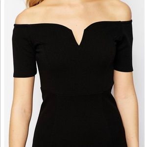 VERO MODA off the shoulder dress